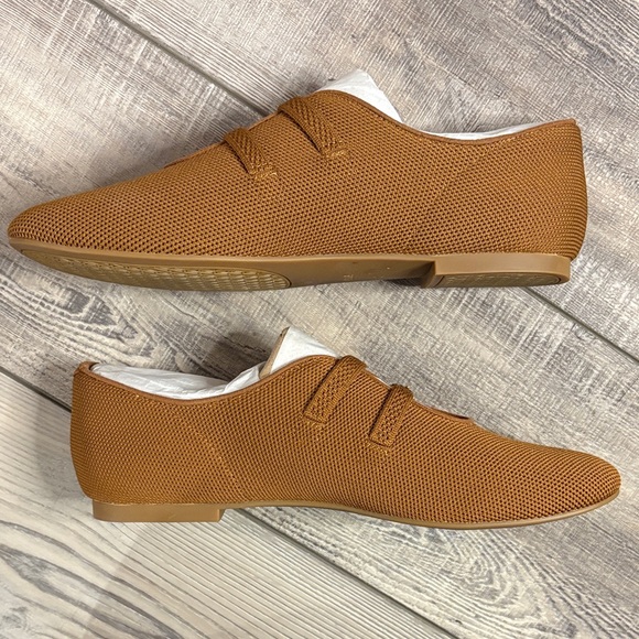 VIVAIA Natalie Caramel Brown Casual Mary Jane Shoes EUC Clean! 8, EU39 - Picture 4 of 8